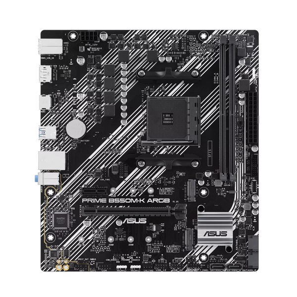 ASUS PRIME B550M-K ARGB AMD B550 SocketAM4 mATX alaplap - Image 2