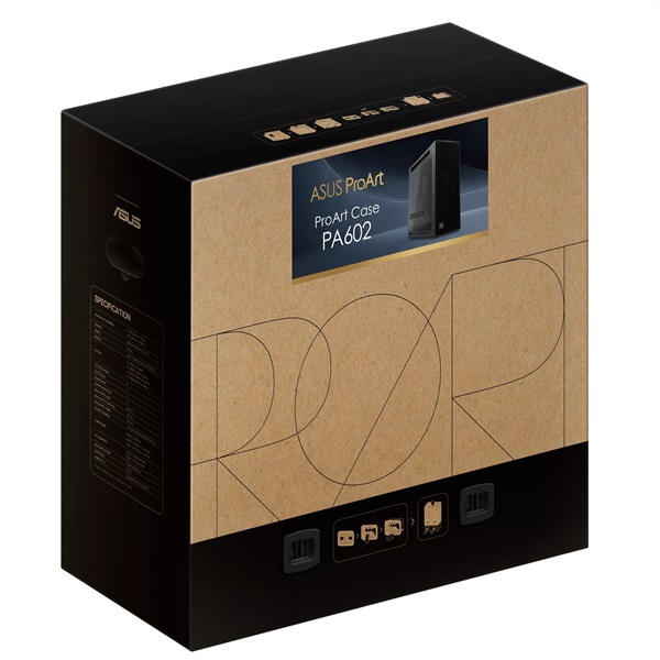 ASUS PROART PA602 fekete (táp nélküli) ablakos EATX ház - Image 41