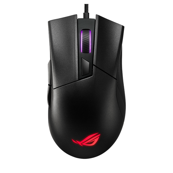 ASUS ROG Gladius II Core fekete gamer egér - Image 4