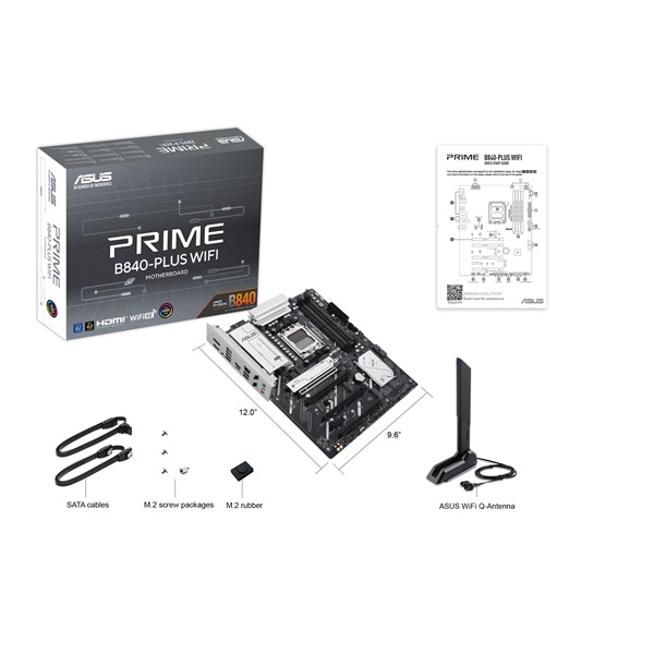 ASUS PRIME B840-PLUS Wi-Fi AMD B840 AM5 ATX alaplap - Image 13