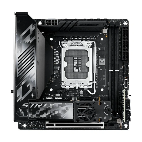 ASUS ROG STRIX Z890-I Wi-Fi Intel Z890 LGA1851 mini-ITX alaplap - Image 1
