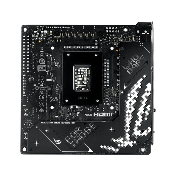 ASUS ROG STRIX Z890-I Wi-Fi Intel Z890 LGA1851 mini-ITX alaplap - Image 3