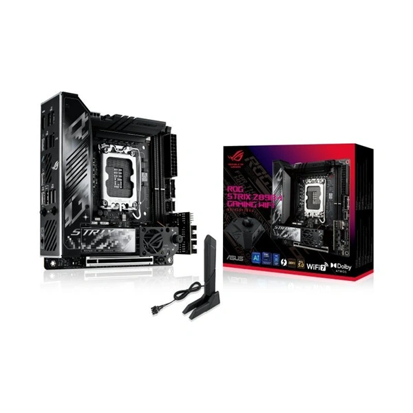 ASUS ROG STRIX Z890-I Wi-Fi Intel Z890 LGA1851 mini-ITX alaplap - Image 12