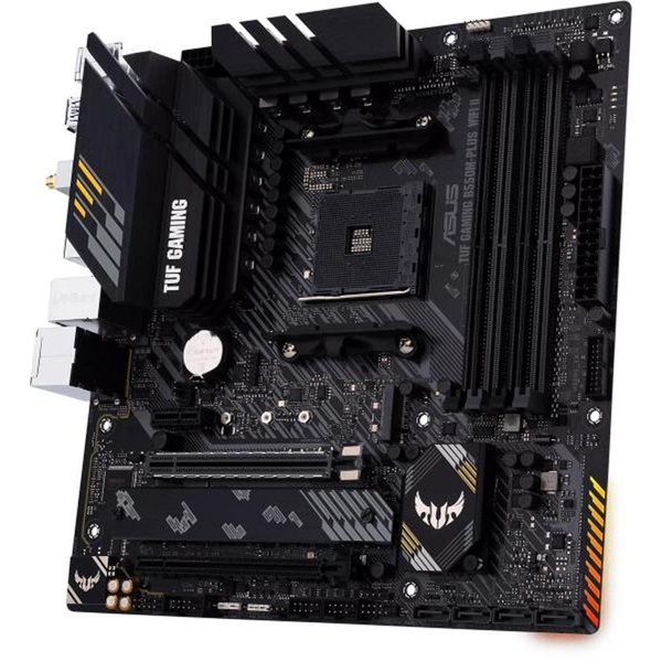 ASUS TUF GAMING B550M-PLUS WIFI II AMD B550 SocketAM4 mATX alaplap - Image 9