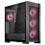 ASUS TUF GAMING GT302 TG fekete (táp nélküli) ablakos ARGB mATX ház - Image 3