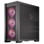 ASUS TUF GAMING GT302 TG fekete (táp nélküli) ablakos ARGB mATX ház - Image 4