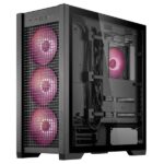 ASUS TUF GAMING GT302 TG fekete (táp nélküli) ablakos ARGB mATX ház - Image 6