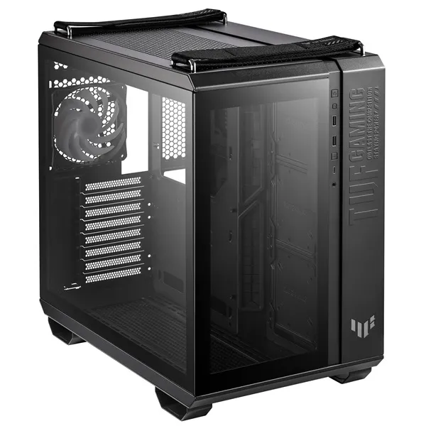 ASUS TUF Gaming GT502 PLUS fekete (táp nélküli) ablakos ATX ház - Image 7
