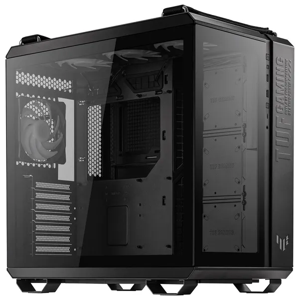 ASUS TUF Gaming GT502 PLUS fekete (táp nélküli) ablakos ATX ház - Image 4
