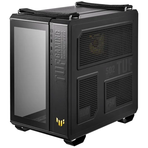 ASUS TUF Gaming GT502 PLUS fekete (táp nélküli) ablakos ATX ház - Image 8
