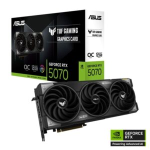 ASUS TUF Gaming OC GeForce 12GB GDDR7 192-bit PCIe RTX 5070 TUF-RTX5070-O12G-GAMING videokártya