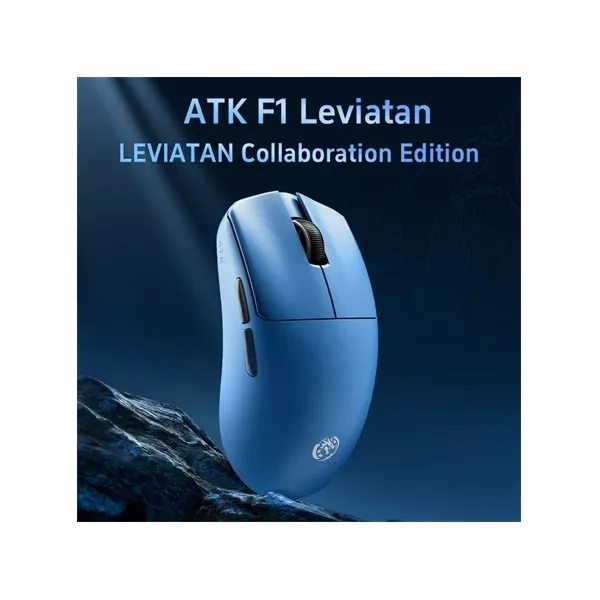 ATK LEV F1 EXTREME Blazing Sky F1 Extreme LEVIATAN Collaboration  optikai USB / vezeték nélküli gaming egér kék - Image 2