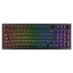 AVAX GM03 PRO 98% HUN Gasket RGB tri-mode mechanikus (Gateron barna switch) billentyűzet