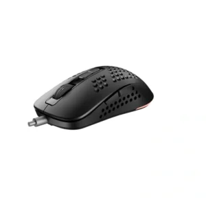 AVAX LW01 PAW3327 RGB fekete gamer egér