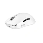 AVAX LW03 PRO PAW3395 Tri-mode 8k lightweight fehér gamer egér