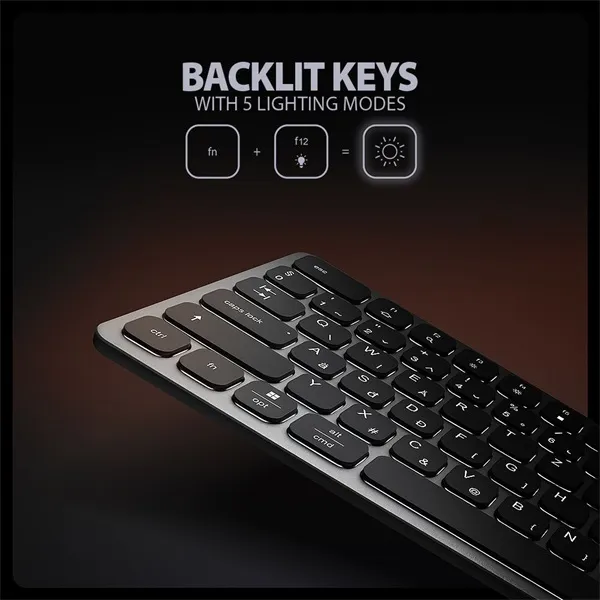 AXAGON HMC-KB-HU Magyar billentyűzet és 9 az 1-ben hub - Image 28