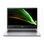 Acer Aspire 1 A114-33-C0ZR, 14.0"FHD, Intel Celeron N4500, 4GB, 128GB, Int. VGA, Win11S, ezüst laptop