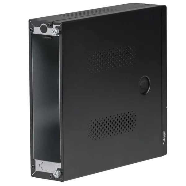 Akyga AK-100-01BK mITX fekete gépház + 60W táp - Image 5