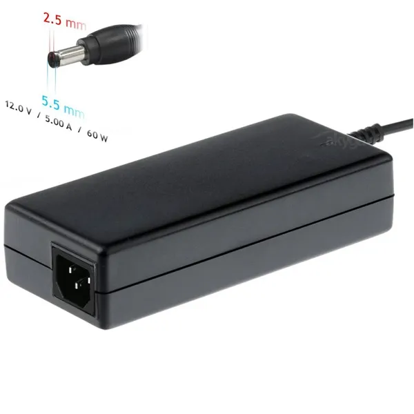 Akyga AK-100-01BK mITX fekete gépház + 60W táp - Image 9