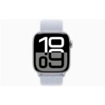 Apple Watch S10 GPS (42mm) ezüst alumínium tok, fakókék sportszíj okosóra - Image 2