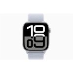 Apple Watch S10 GPS (46mm) ezüst alumínium tok, fakókék sportszíj okosóra - Image 2