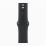 Apple Watch S11 Cellular (42mm) kozmoszfekete alumínium tok, fekete M/L sportszíjas okosóra - Image 3