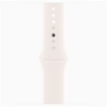 Apple Watch S11 Cellular (46mm) rózsaarany alumínium tok, lágy rózsaszín S/M sportszíjas okosóra - Image 3