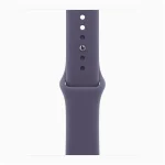Apple Watch S11 GPS-es (42mm) ezüst alumínium tok, ködös lila M/L sportszíjas okosóra - Image 3