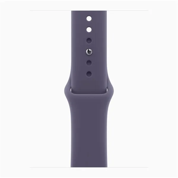 Apple Watch S11 GPS-es (42mm) ezüst alumínium tok, ködös lila M/L sportszíjas okosóra - Image 3