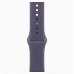 Apple Watch S11 GPS-es (46mm) ezüst alumínium tok, ködös lila M/L sportszíjas okosóra - Image 3