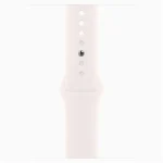 Apple Watch S11 GPS-es (46mm) rózsaarany alumínium tok, lágy rózsaszín M/L sportszíjas okosóra - Image 3