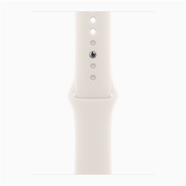 Apple Watch SE3 GPS-es (40mm) csillagfény alumínium tok, csillagfény M/L sportszíjas okosóra - Image 3
