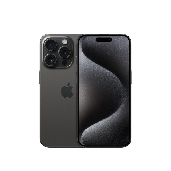 Apple iPhone 15 Pro 6,1" 5G 8/128GB fekete titán okostelefon - Image 1