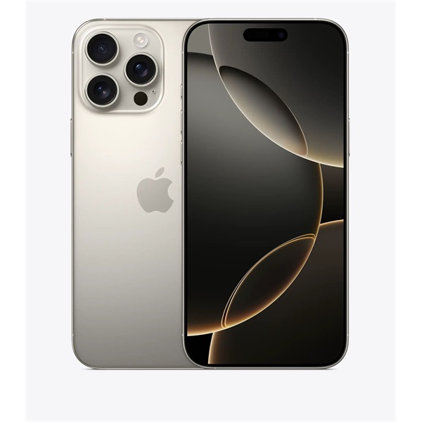 Apple iPhone 16 Pro Max 6,9" 5G 8/256GB natúr titán okostelefon - Image 1