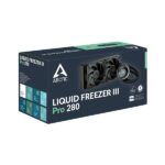 Arctic Liquid Freezer III Pro 280 fekete vízhűtéses processzor hűtő - Image 10