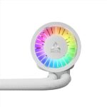 Arctic Liquid Freezer III Pro 360 A-RGB fehér vízhűtéses processzor hűtő - Image 13