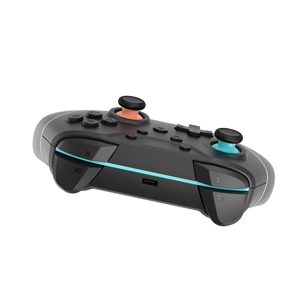 ARMOR3 NUCHAMP Nintendo Switch 2/OLED/Switch Vezeték nélküli kontroller, Kék-Narancs - Image 6