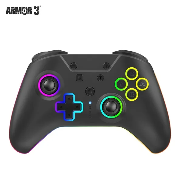 Armor3 M07619-BKHE NuRival Nintendo Switch vezeték nélküli Hall Effect Stick fekete kontroller - Image 1