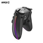 Armor3 M07619-BKHE NuRival Nintendo Switch vezeték nélküli Hall Effect Stick fekete kontroller - Image 4