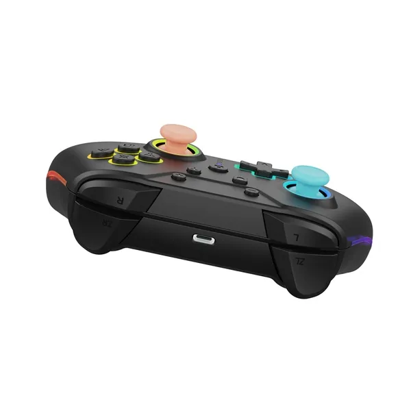 Armor3 M07619-BUOR NuRival Switch 2/OLED/Switch vezeték nélküli Hall Effect Stick kék-narancssárga kontroller - Image 6