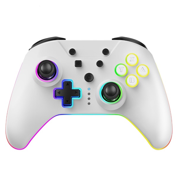 Armor3 M07619-WHHE NuRival Nintendo Switch/OLED vezeték nélküli Hall Effect Stick fehér kontroller - Image 2