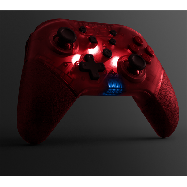Armor3 M07467-RL NuChamp Nintendo Switch vezeték nélküli LED piros kontroller - Image 5