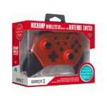 Armor3 M07467-RR NuChamp Nintendo Switch Rubin vezeték nélküli piros kontroller - Image 6