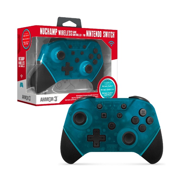 Armor3 M07467-TQ NuChamp Nintendo Switch vezeték nélküli türkiz kontroller - Image 1
