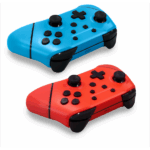 ARMOR3 NUCHAMP Nintendo Switch Kiegészítő Vezeték nélküli kontroller, Kék & Piros (2-PACK) - Image 3