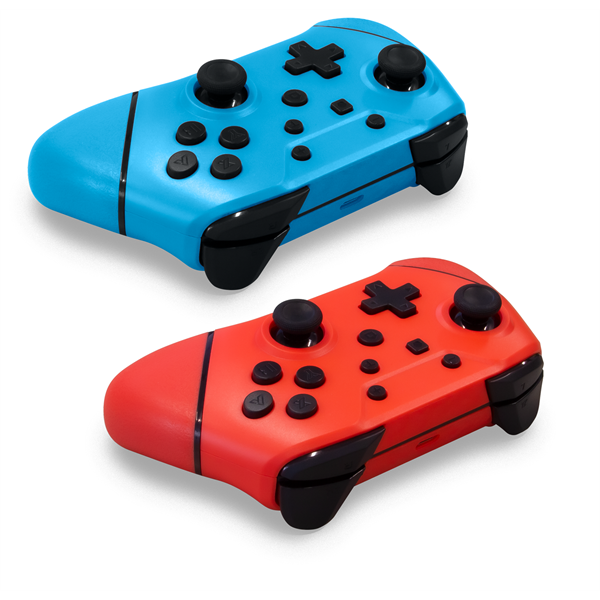 ARMOR3 NUCHAMP Nintendo Switch Kiegészítő Vezeték nélküli kontroller, Kék & Piros (2-PACK) - Image 3