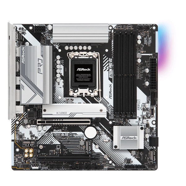 Asrock B760M PRO RS Intel B760 LGA1700 mATX alaplap - Image 2