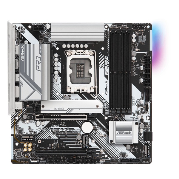 Asrock B760M PRO RS Intel B760 LGA1700 mATX alaplap - Image 3