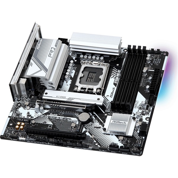 Asrock B760M PRO RS Intel B760 LGA1700 mATX alaplap - Image 4