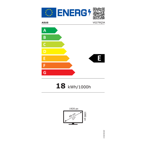 Asus 27" TUF Gaming VG279Q3A FHD IPS 180Hz DP/HDMI gamer monitor - Image 2
